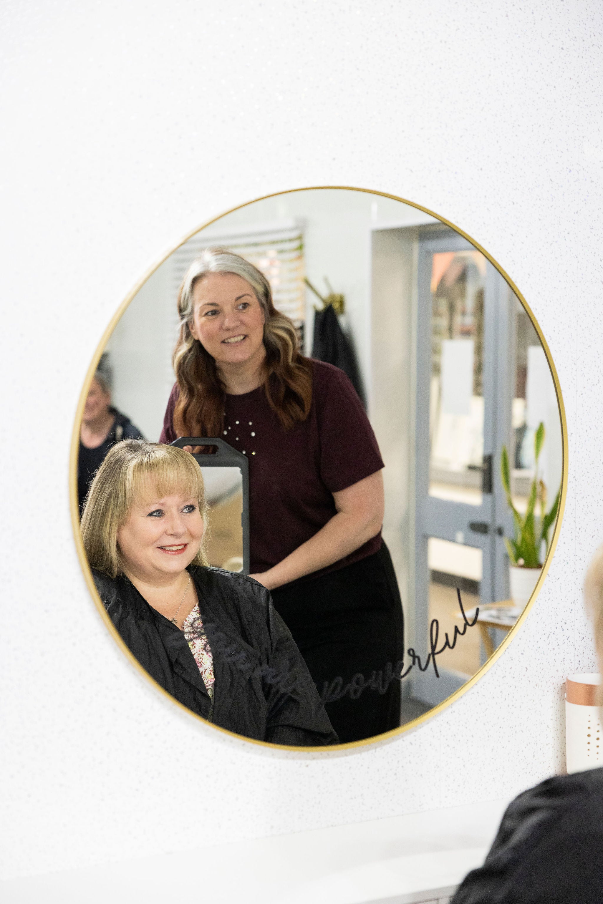 Friendly, relaxed atmosphere inside C.E Hair salon in East Wittering